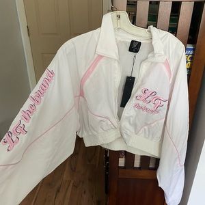 LF the brand cropped jacket size small (matching bottoms available too)